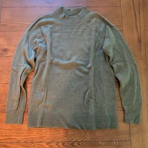 NWOT Green Mock Neck Sweater